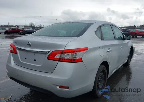 2015 Nissan Sentra S from USA, damaged, VIN 3N1AB7AP3FY253379